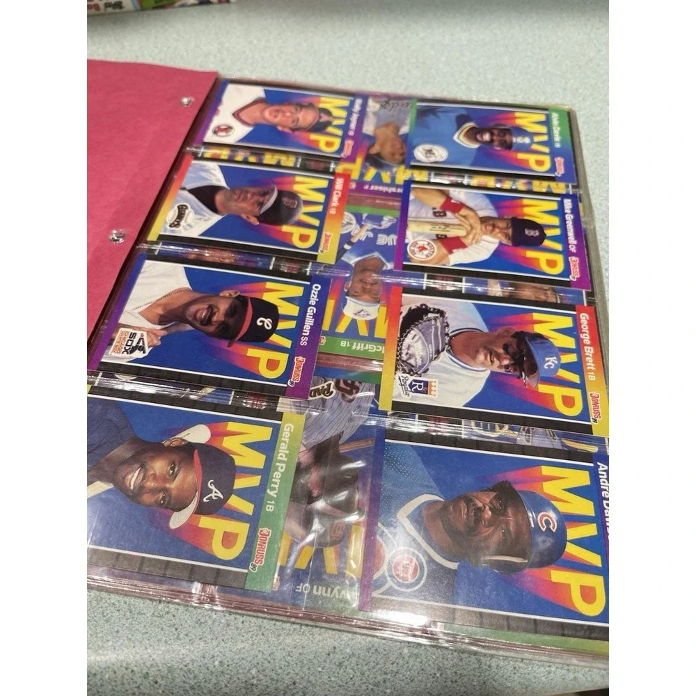 90s Late 80s Baseball cards Cincinnati Reds Tops MVP Cubs Collector Set